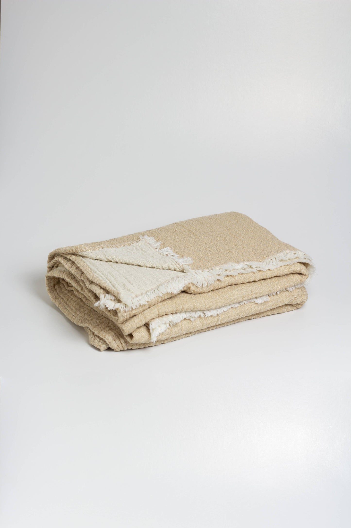 Musselin-Decke | beige