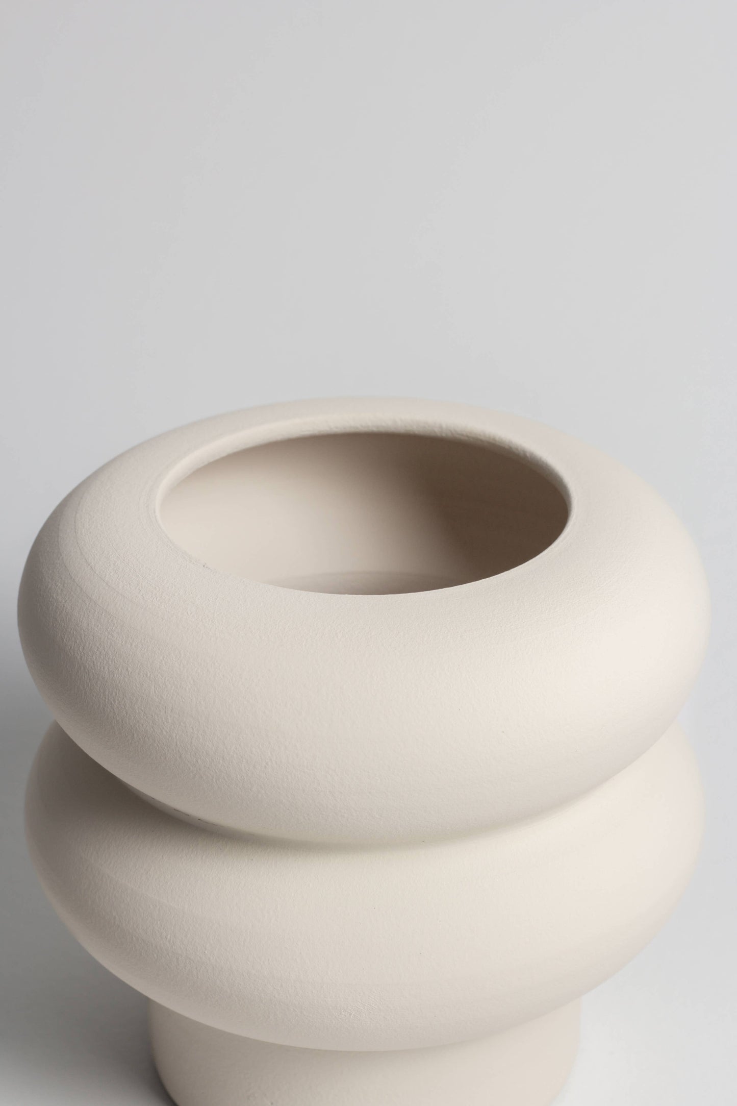 Vase Ripple | sand